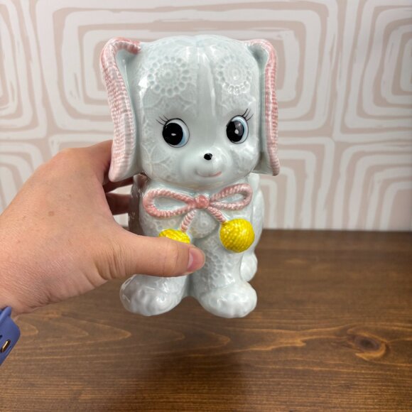 Vintage Relpo Dog Planter Ceramic Puppy Vase Kitsch Nursery Decor for Dog Lovers - Picture 14 of 16